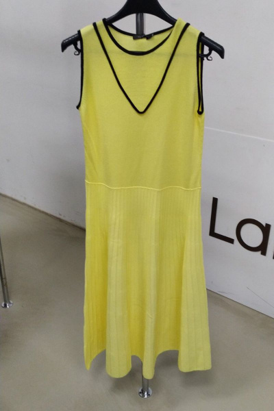 Платье Favorini 21618 желтый - фото 2