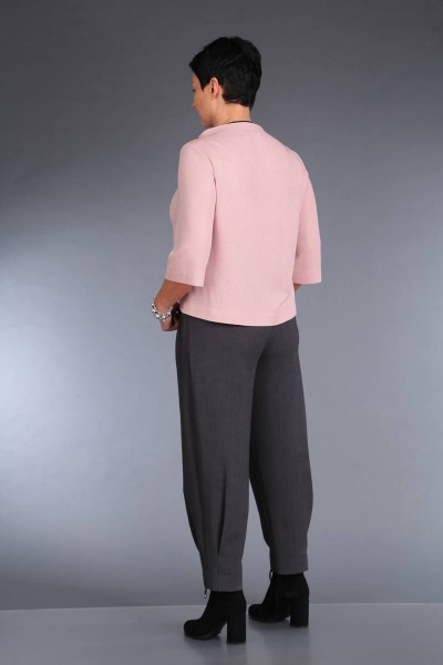 Блуза, брюки ZigzagStyle 340 розовый - фото 3