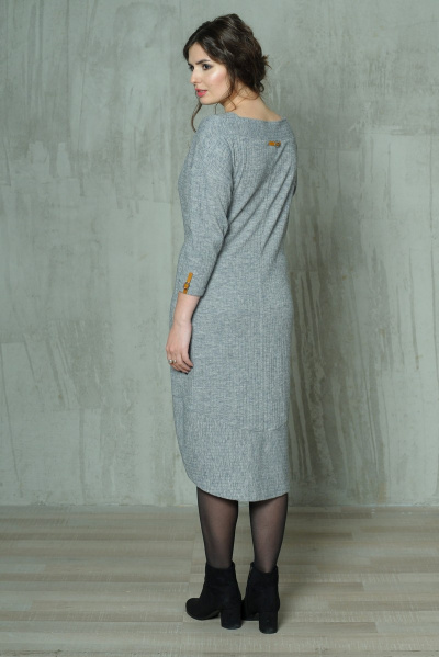 Платье Faufilure outlet С432 серый - фото 2