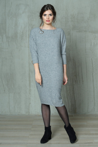 Платье Faufilure outlet С432 серый - фото 3
