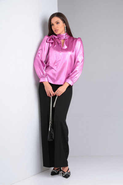 Блуза DOGGI 0189 розовый - фото 6