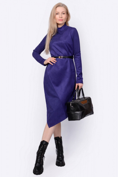 Платье Patriciа C15031 фиолетовый - фото 1