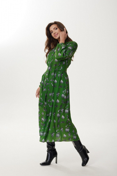 Платье MALI 423-081 травяной - фото 4