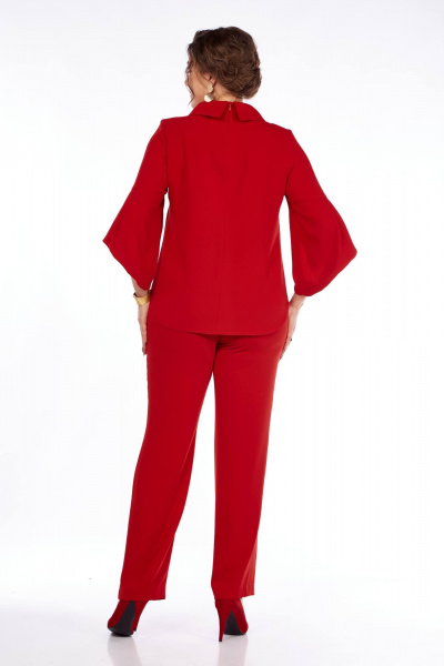 Блуза, брюки Vilena 939 красный - фото 9