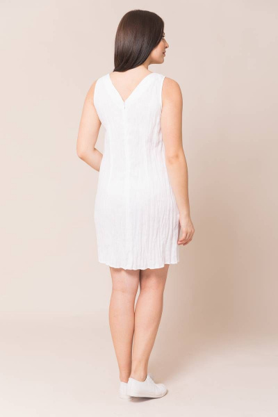 Платье Ружана 407-2 белый - фото 5
