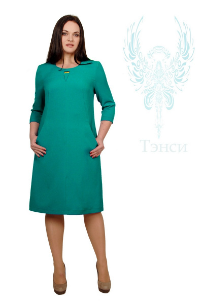 Платье Tensi 171 бирюзовый - фото 1