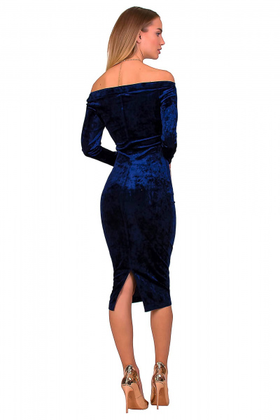 Платье F de F 2105 темно-синий - фото 2