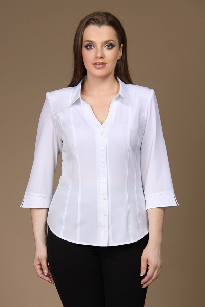 Блуза MIRSINA FASHION 1275 белый - фото 1