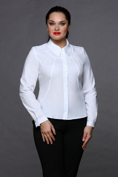 Блуза MIRSINA FASHION 1018 белый - фото 1