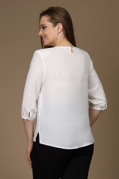 Блуза MIRSINA FASHION 1290 молочный - фото 2