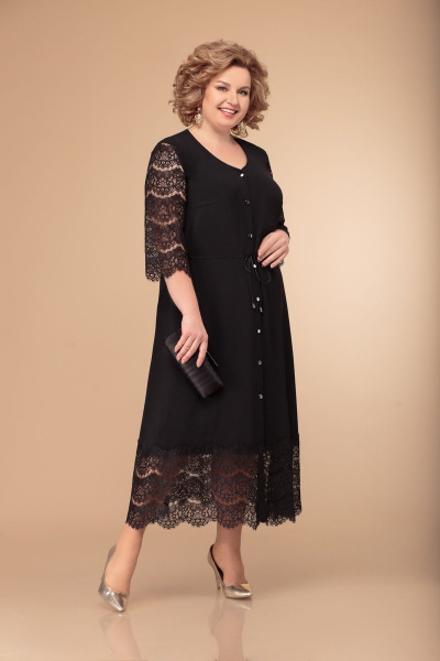 Платье Svetlana-Style 1383 черный - фото 1
