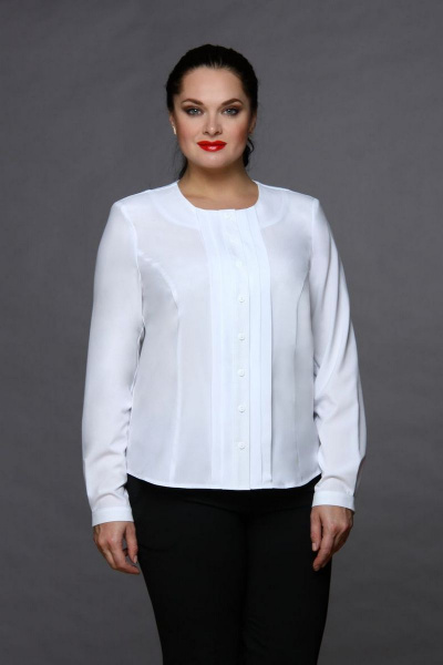 Блуза MIRSINA FASHION 1019 белый - фото 1