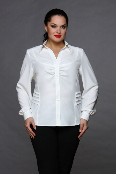 Блуза MIRSINA FASHION 1098 белый - фото 1