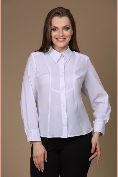 Блуза MIRSINA FASHION 1276 белый - фото 1