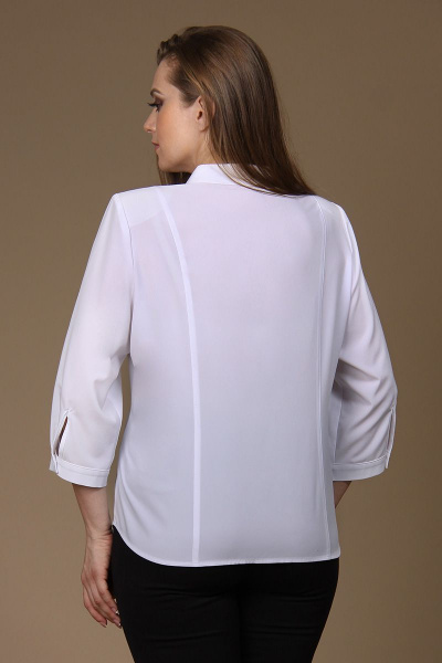 Блуза MIRSINA FASHION 1300 белый - фото 3