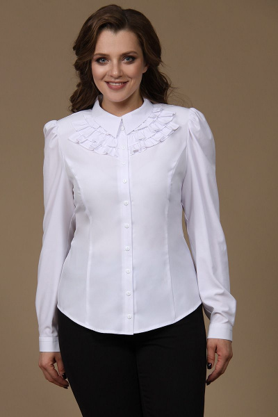 Блуза MIRSINA FASHION 1310 белый - фото 1