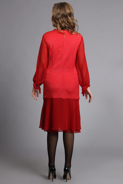Платье Fantazia Mod 3064 красный - фото 2