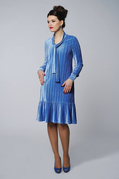Платье Danaida 1325 голубой - фото 3