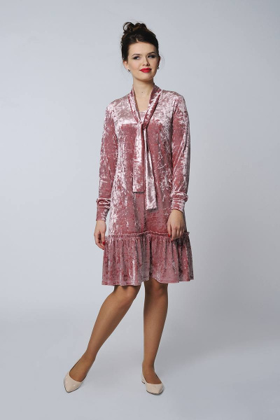 Платье Danaida 1325 розовый - фото 1