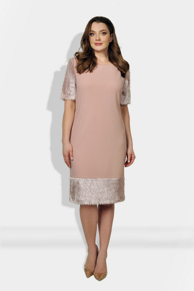 Платье Fortuna. Шан-Жан 647 розовый - фото 1