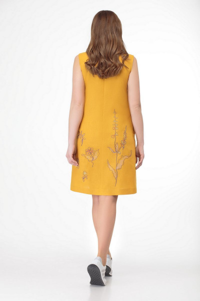 Платье GALEREJA 614 желтый - фото 2