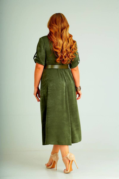 Платье Shetti 1064 зеленый - фото 3