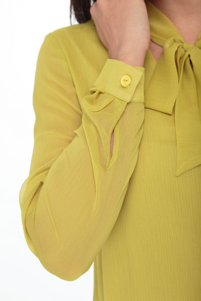 Блуза Anelli 372 желтый - фото 6