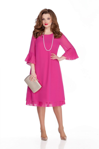 Платье TEZA 250 розовый - фото 1
