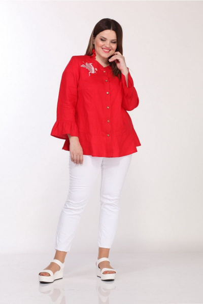 Блуза Djerza 012 красный - фото 4