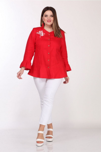 Блуза Djerza 012 красный - фото 1