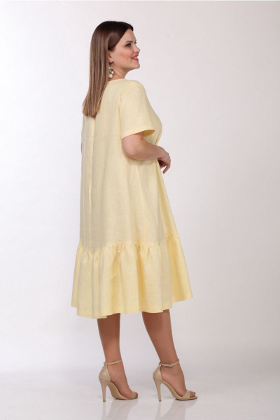 Платье Djerza 1293 желтый - фото 2