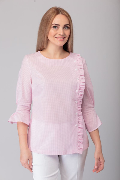 Блуза Anelli 816 розовый - фото 1