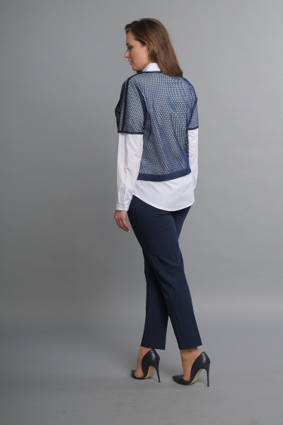 Блуза, брюки, жилет Lady Style Classic 1354 - фото 2