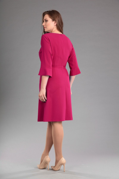 Платье Lady Style Classic 1121 розовый - фото 2