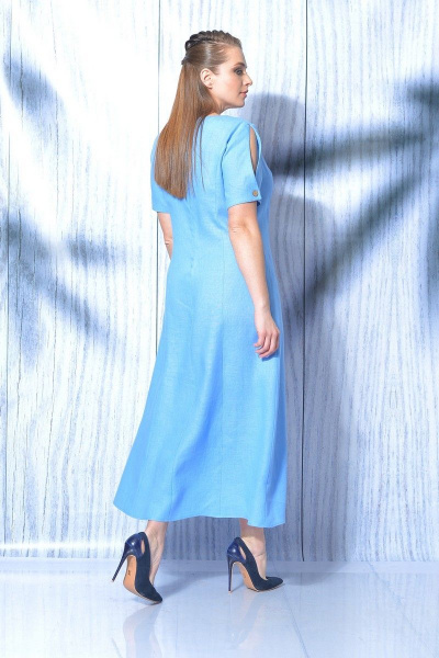 Платье MALI 419-012 голубой - фото 6