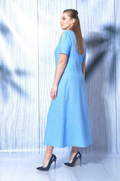 Платье MALI 419-012 голубой - фото 5