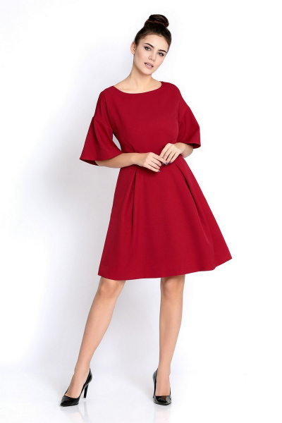 Платье PiRS А261 красный - фото 1