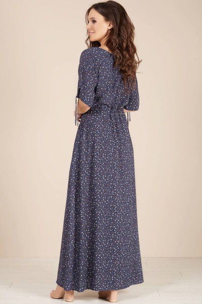 Платье Teffi Style L-1499 синий - фото 2