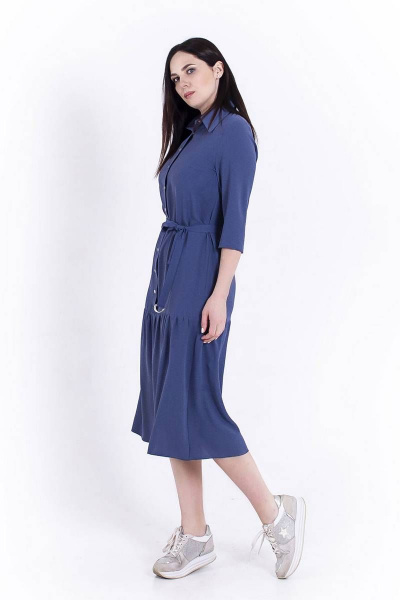 Платье SW Moda 01-201 синий - фото 2