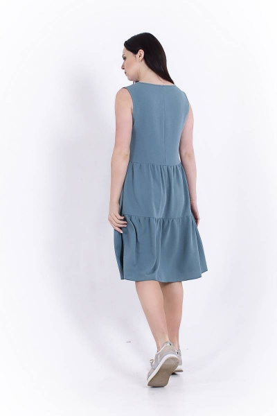 Платье SW Moda 01-202 голубой - фото 4