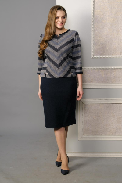 Джемпер, юбка Lady Style Classic 1481 - фото 1