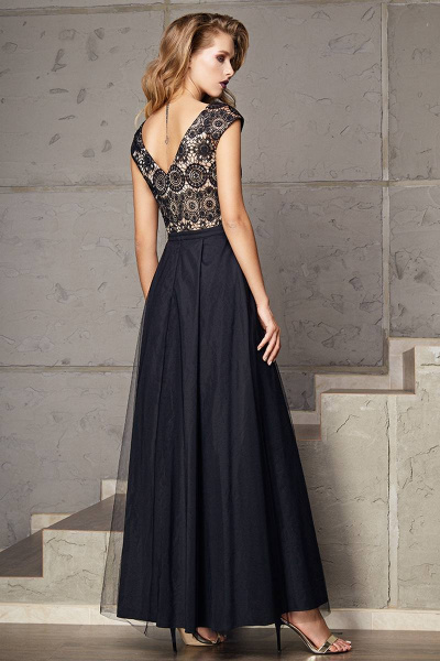 Платье LaVeLa L1713 черный - фото 2