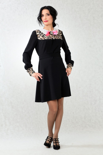 Платье AMORI 9253 черный - фото 1