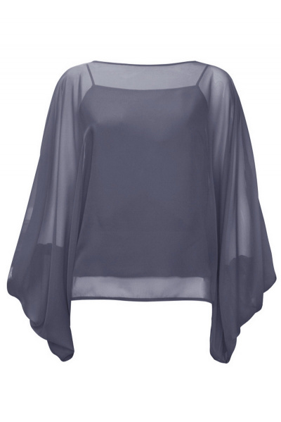 Блуза Lakbi 41074 серый - фото 1