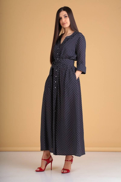 Платье Celentano 1880 темно-синий - фото 2
