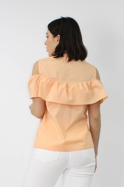 Блуза VLADOR 500621-1 персиковый - фото 3