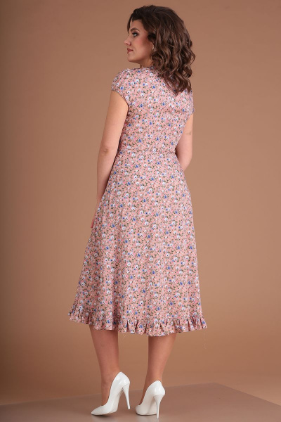 Платье Мода Юрс 2562 розовый - фото 8