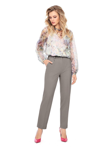 Блуза, брюки, топ PiRS 970 серый - фото 1