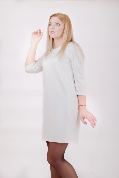 Платье Mita ЖМ768 белый - фото 1