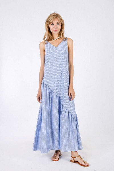 Платье Daloria 5017 голубой - фото 2